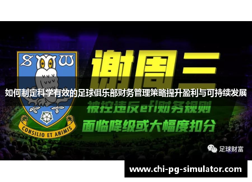 如何制定科学有效的足球俱乐部财务管理策略提升盈利与可持续发展 如何制定科学有效的足球俱乐部财务管理策略提升盈利与可持续发展